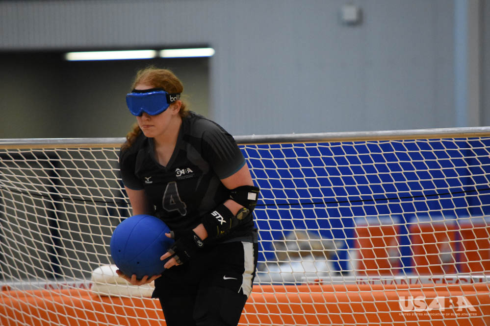 Day In The Life Ali Lawson Goalball United States Association Of Blind Athletes